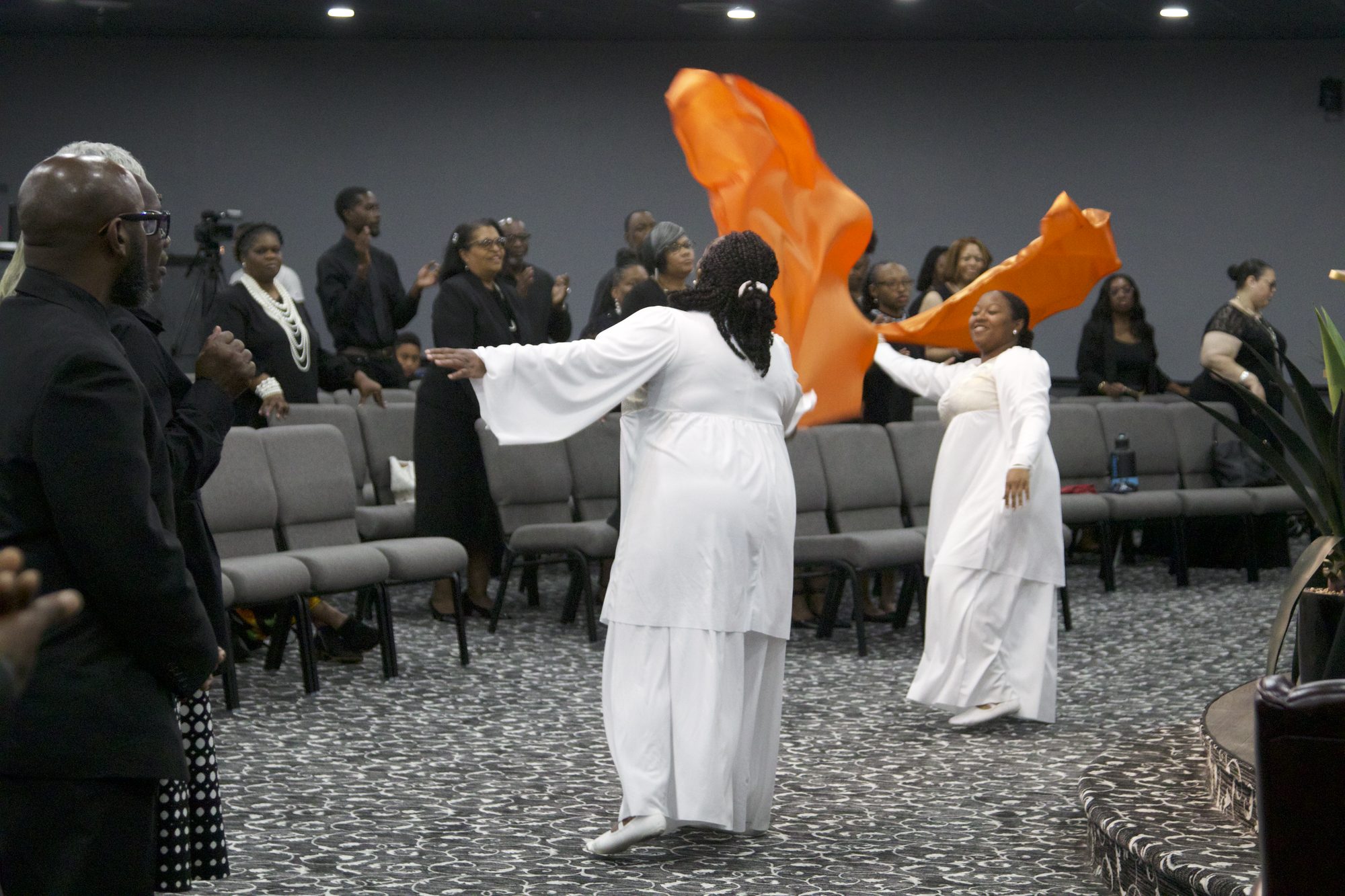 Kayla ministering through dance